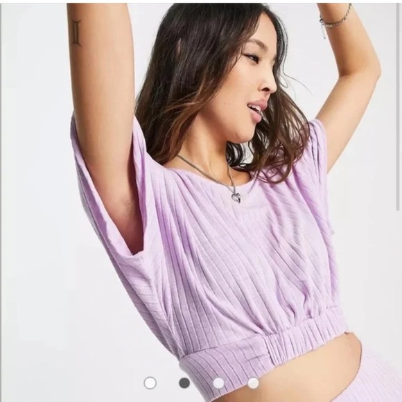 Free People Tops - Free People NWT Lavender Crop Top